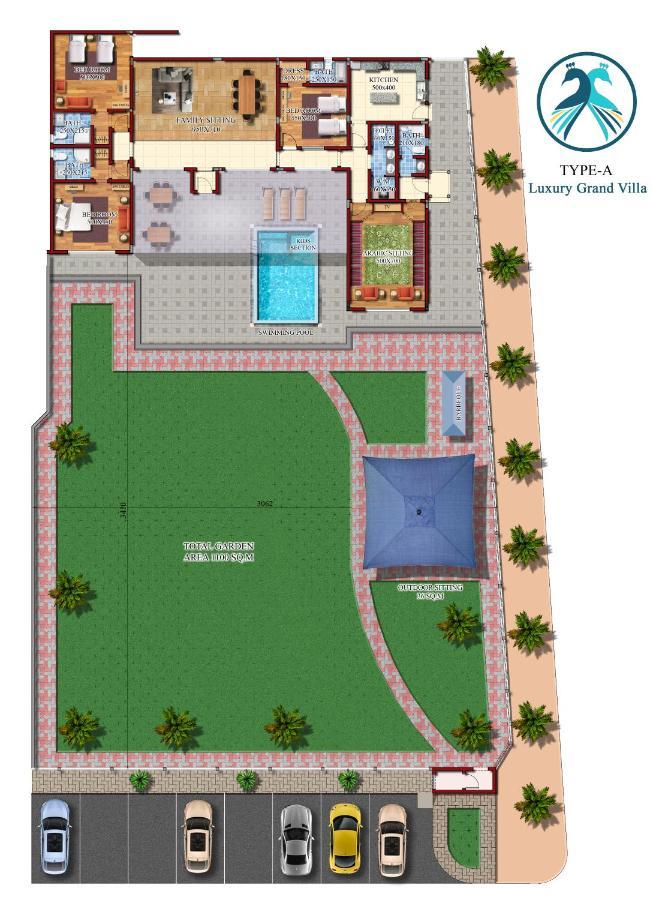 Asahalah Farm Pool Villas Seeb Ngoại thất bức ảnh